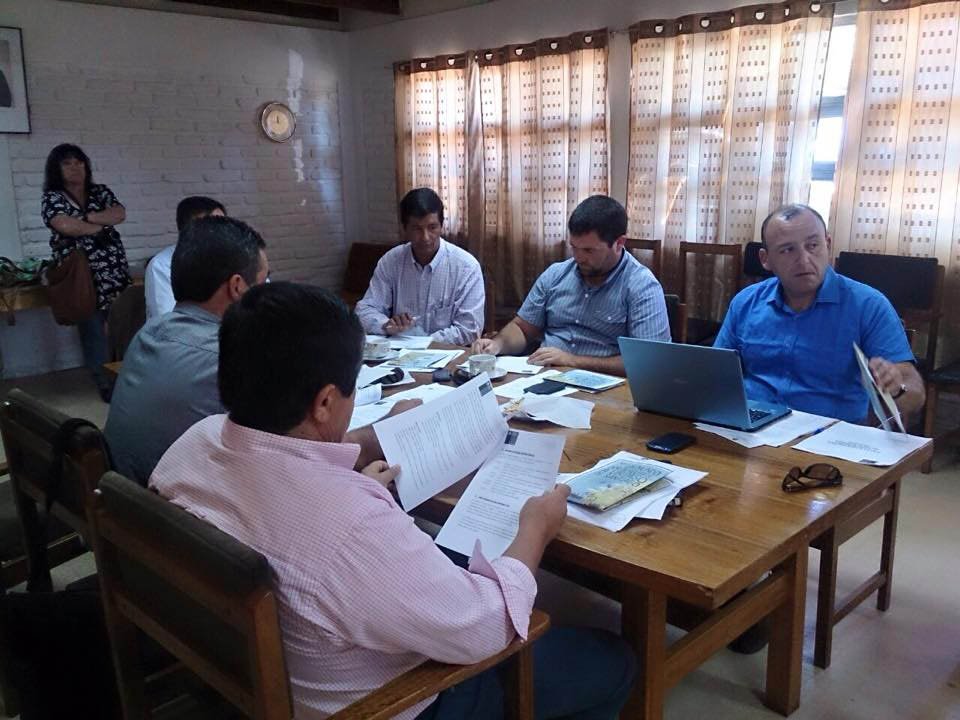 Sesión del Concejo Municipal de Paredones, 9 de enero de 2015.